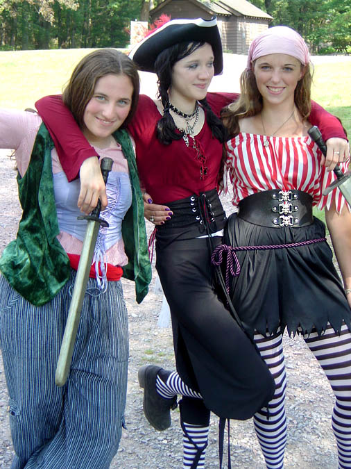 Three Pirate Women